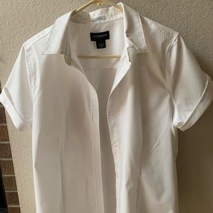 Liz Claiborne Career SS Button Up